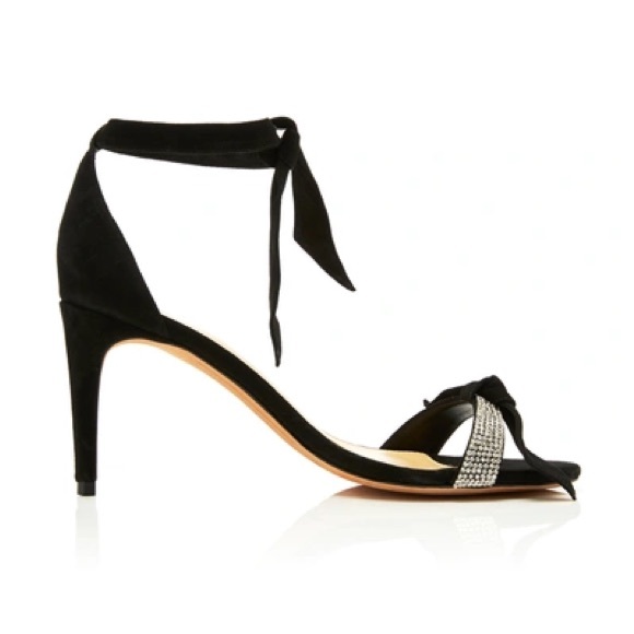 NIB Alexandre Birman Clarita Crystal & Bow Sandal Heels Size 37 $625 - Picture 3 of 9